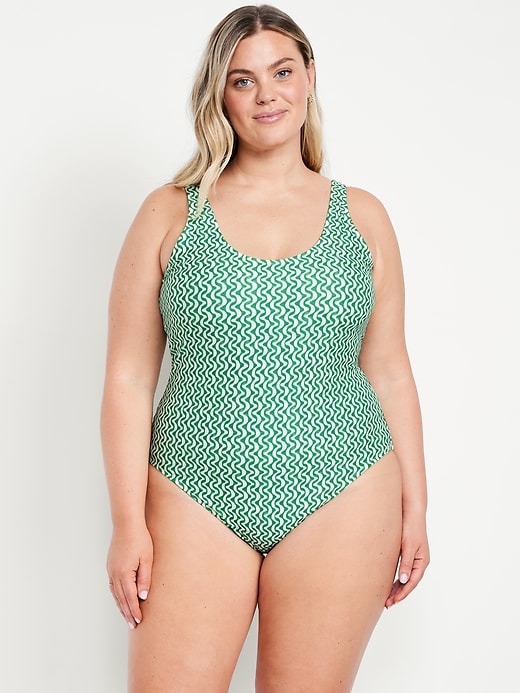 Image number 7 showing, Matte One-Piece Swimsuit