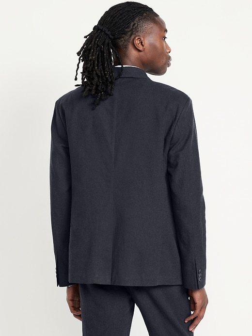 Image number 2 showing, Linen-Blend Blazer