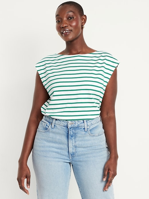 Image number 4 showing, Striped Mariner Top