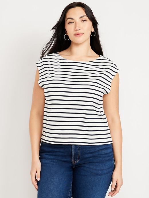 Image number 4 showing, Striped Mariner Top