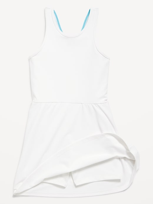 Image number 3 showing, PowerSoft Sleeveless Ribbed Athletic Dress for Girls