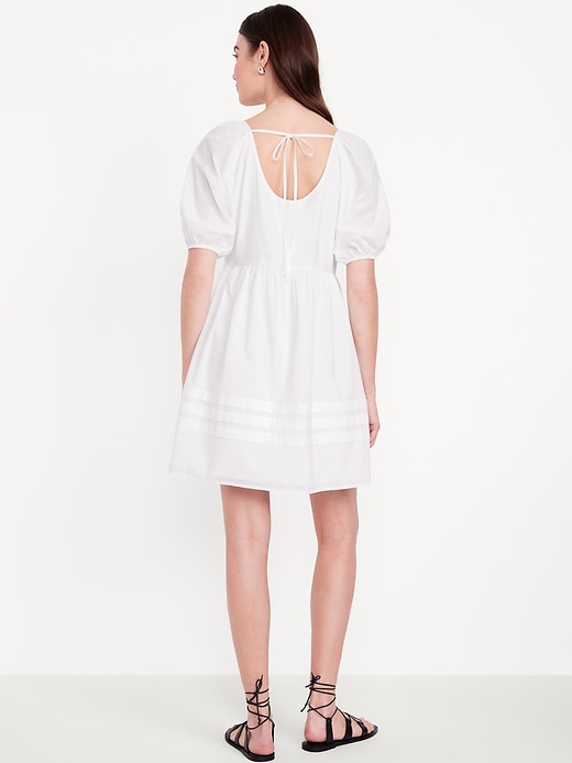 Image number 8 showing, Pleated Mini Swing Dress