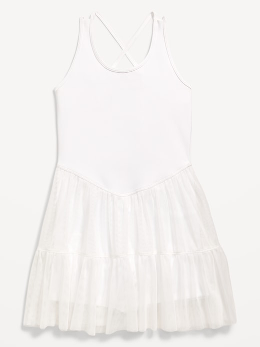 Image number 5 showing, PowerSoft Sleeveless Tutu Athletic Dress for Girls
