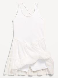 View large product image 6 of 7. PowerSoft Sleeveless Tutu Athletic Dress for Girls