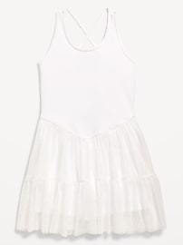 View large product image 5 of 7. PowerSoft Sleeveless Tutu Athletic Dress for Girls