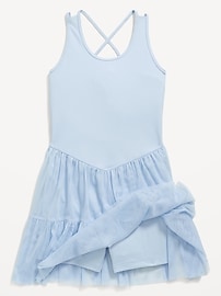 View large product image 6 of 7. PowerSoft Sleeveless Tutu Athletic Dress for Girls