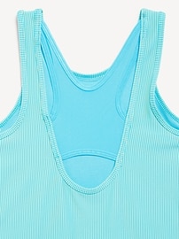 View large product image 5 of 6. PowerSoft Sleeveless Ribbed Athletic Dress for Girls