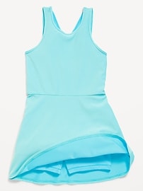 View large product image 6 of 6. PowerSoft Sleeveless Ribbed Athletic Dress for Girls