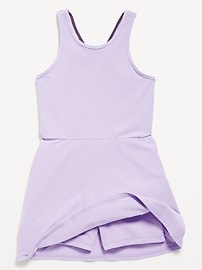 View large product image 7 of 7. PowerSoft Sleeveless Ribbed Athletic Dress for Girls