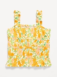 View large product image 3 of 3. Fitted Smocked Tank Top for Girls