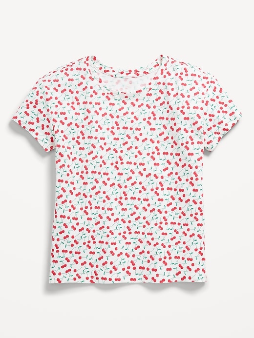 View large product image 1 of 1. Printed Softest Short-Sleeve T-Shirt for Girls