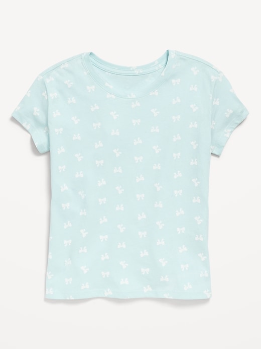 View large product image 1 of 1. Printed Softest Short-Sleeve T-Shirt for Girls