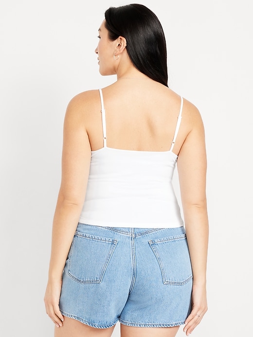 Image number 5 showing, Double-Layer Cropped Cami Top