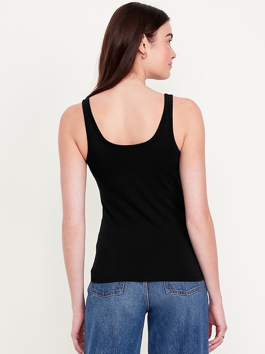 View large product image 2 of 3. First-Layer Scoop-Neck Tank Top 3-Pack