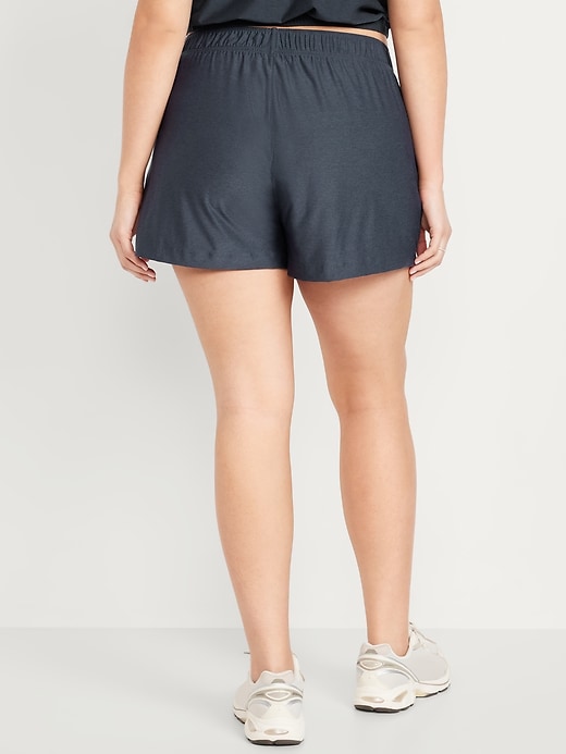 Image number 5 showing, High-Waisted CloudMotion Shorts -- 3-inch inseam
