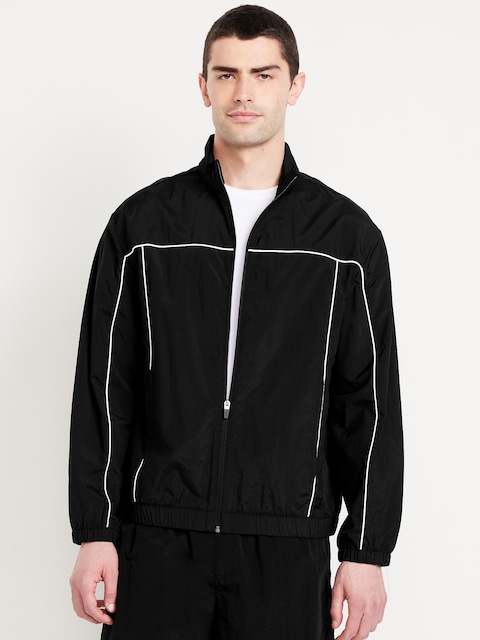 Nylon Track Jacket