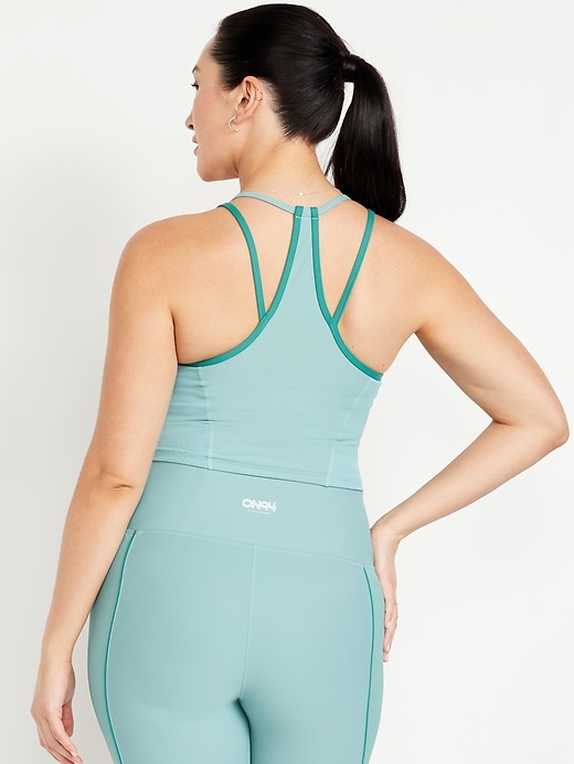 Image number 5 showing, Light Support PowerSoft Longline Sports Bra