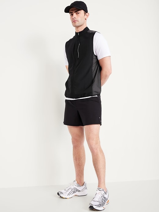 Image number 3 showing, Loose Fit Ventilated Run Vest