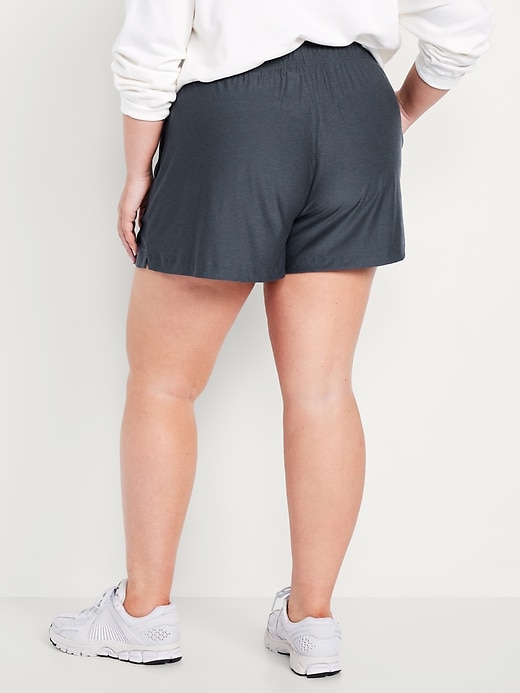 Image number 7 showing, High-Waisted CloudMotion Shorts -- 3-inch inseam