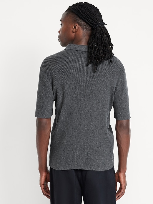 Image number 2 showing, Short-Sleeve Sweater-Knit Polo