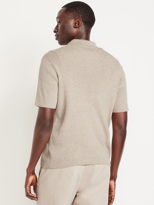 Image number 6 showing, Short-Sleeve Sweater-Knit Polo