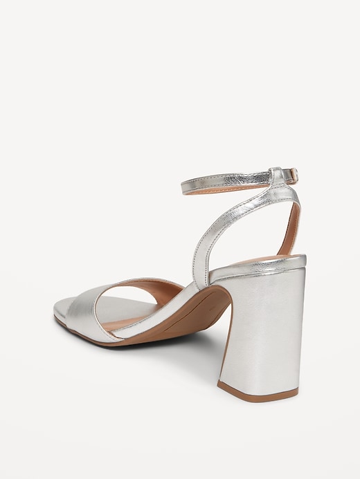 Image number 5 showing, The Occasion by Old Navy Ankle Strap Sandals