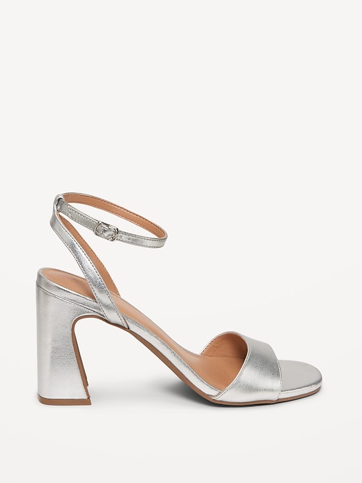Image number 4 showing, The Occasion by Old Navy Ankle Strap Sandals