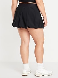 High-Waisted SleekTech Bubble Skort