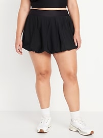 High-Waisted SleekTech Bubble Skort