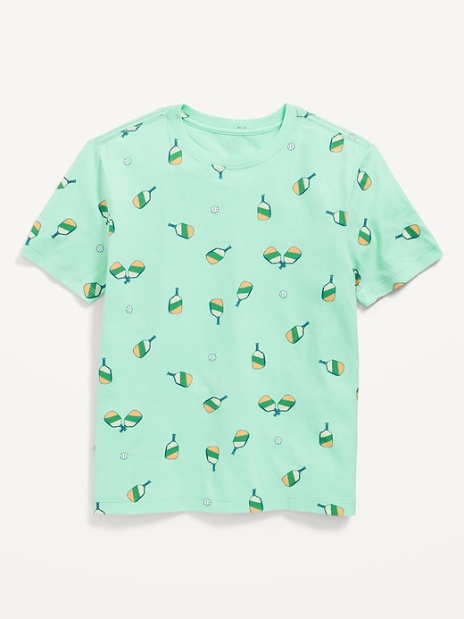 View large product image 1 of 1. Softest Printed Crew-Neck T-Shirt for Boys