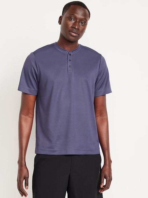 Image number 1 showing, CloudMotion Henley T-Shirt