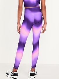 Image number 2 showing, High-Waisted PowerSoft 7/8-Length Performance Leggings for Girls