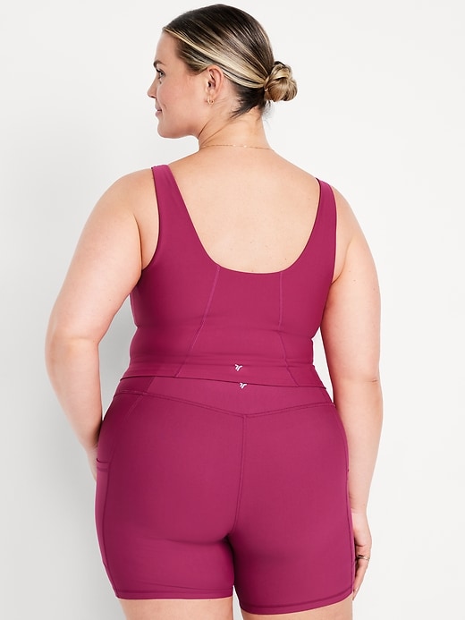 Image number 7 showing, Light Support PowerSoft Longline Sports Bra