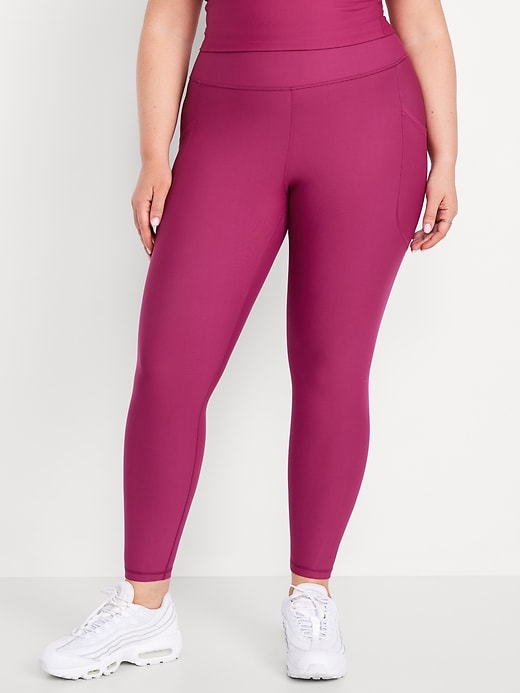 Image number 6 showing, High-Waisted PowerSoft 7/8 Pocket Leggings