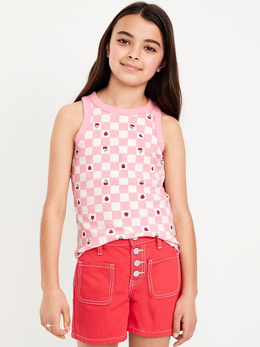 View large product image 1 of 5. Fitted Tank Top for Girls