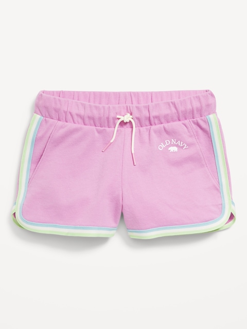 Logo-Graphic Cheer Shorts for Girls