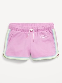 Image number 1 showing, Logo-Graphic Cheer Shorts for Girls