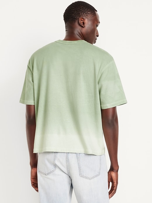 Image number 2 showing, Garment-Dyed Cropped T-Shirt
