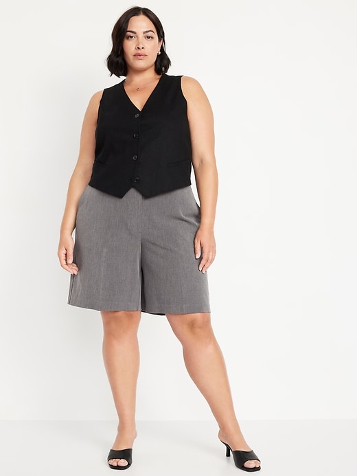 Image number 7 showing, Mid-Rise Taylor Shorts -- 10-inch inseam