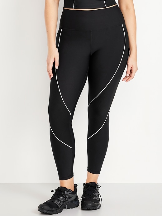Image number 4 showing, High-Waisted PowerSoft 7/8 Leggings