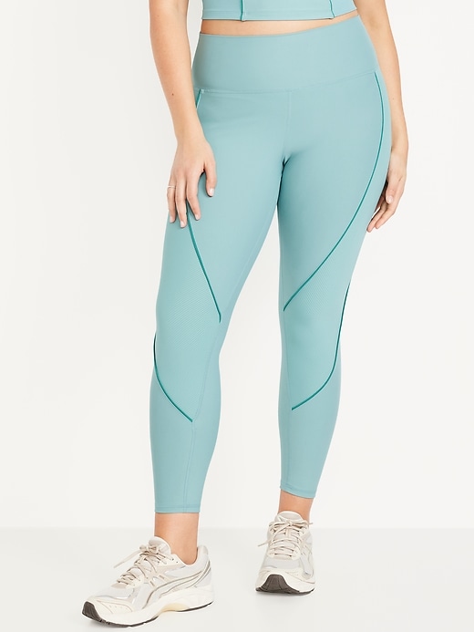 Image number 4 showing, High-Waisted PowerSoft 7/8 Leggings