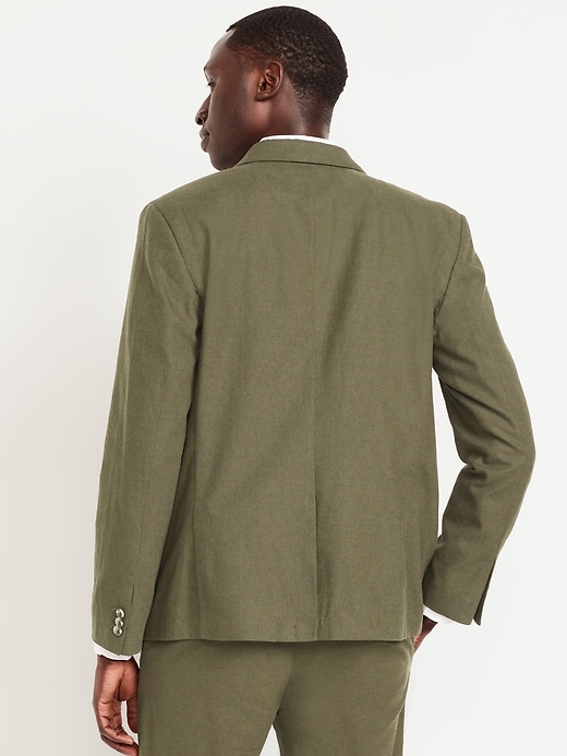 Image number 2 showing, Linen-Blend Blazer