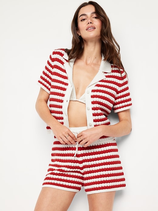 Image number 3 showing, Crochet Shorts -- 3.5-inch inseam