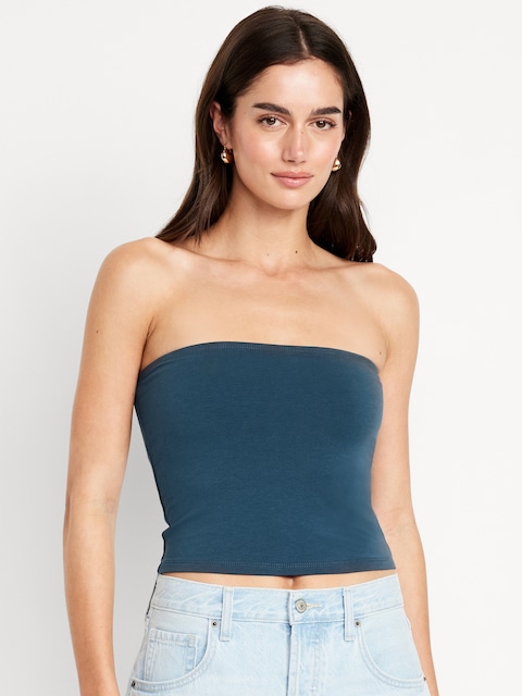 Double-Layer Tube Top