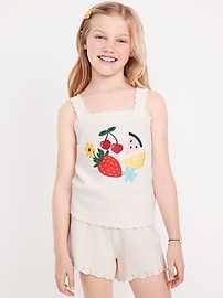Image number 1 showing, Sleeveless Sweater-Knit Tank Top for Girls