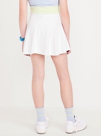 Image number 2 showing, High-Waisted PowerSoft Skort for Girls