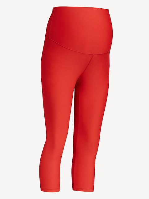 Legging de maternité court sculptant Powersoft à panneau complet