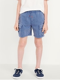 Image number 1 showing, Cargo Fleece Shorts for Boys