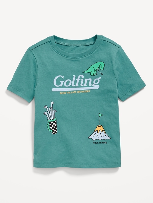 Voir une image plus grande du produit 2 de 2. T-shirt à imprimé à manches courtes pour tout-petit garçon