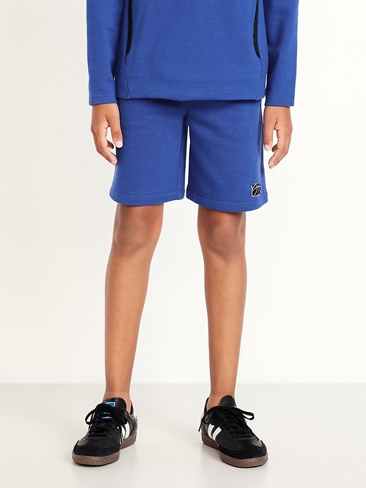 View large product image 1 of 6. Fleece Jogger Shorts for Boys (At Knee)